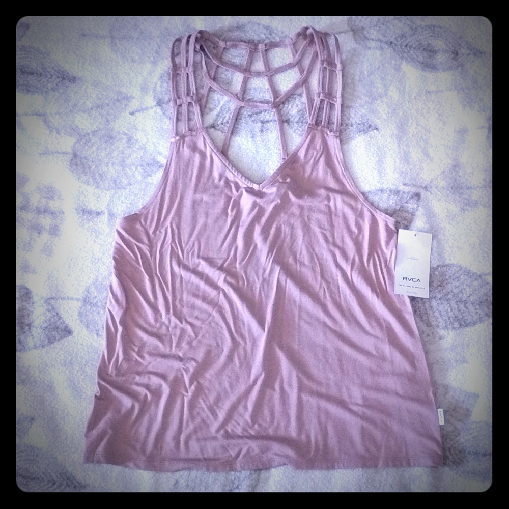 RVCA cage strap top